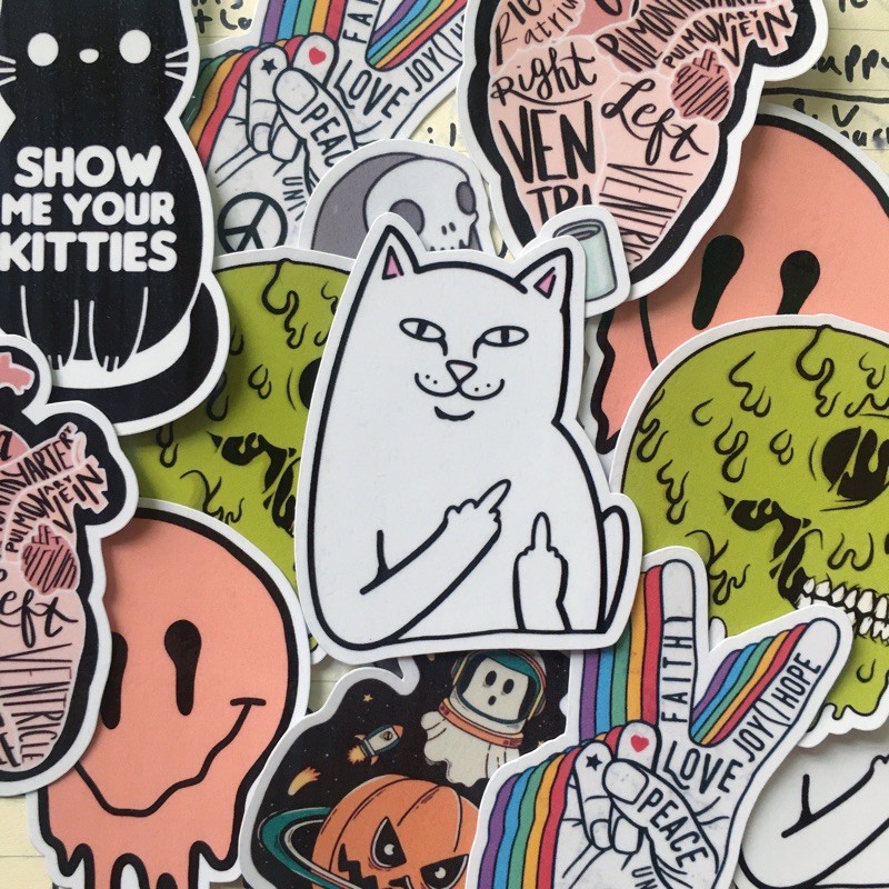 

Stiker Waterproof Seri C