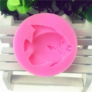 Cetakan Silikon Puding Coklat ikan dory