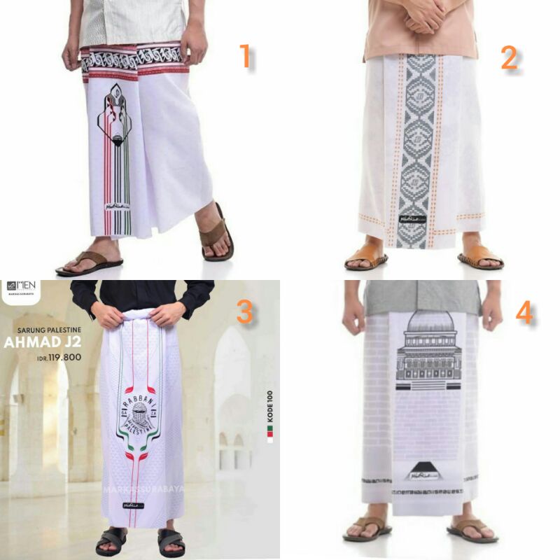 Sarung Putih Rabbani - Sarung Sulaiman - Sarung Habash - Sarung Ran - Sarung Ahmad - Sarung Abdil - 