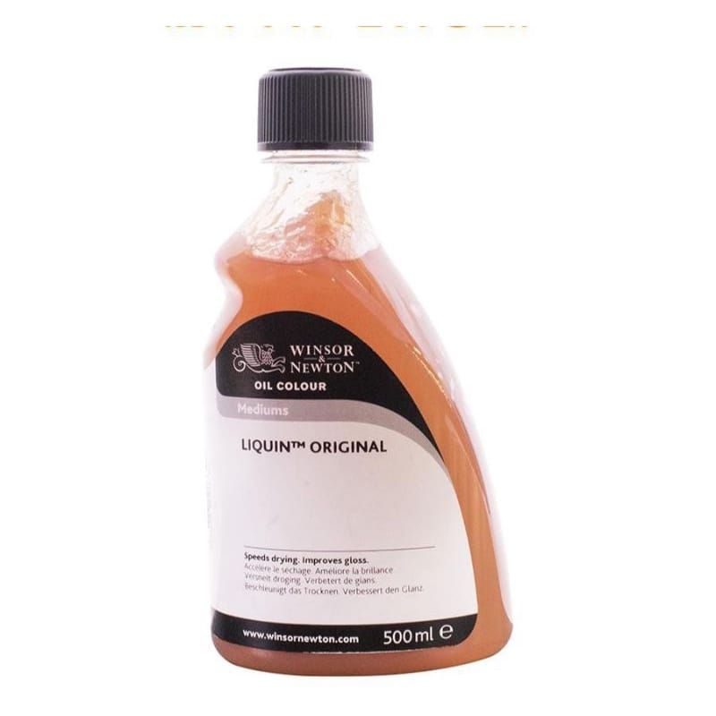 

Medium Cat Minyak Winsor & Newton 500ml dan 250ml Liquin Medium Oil Painting