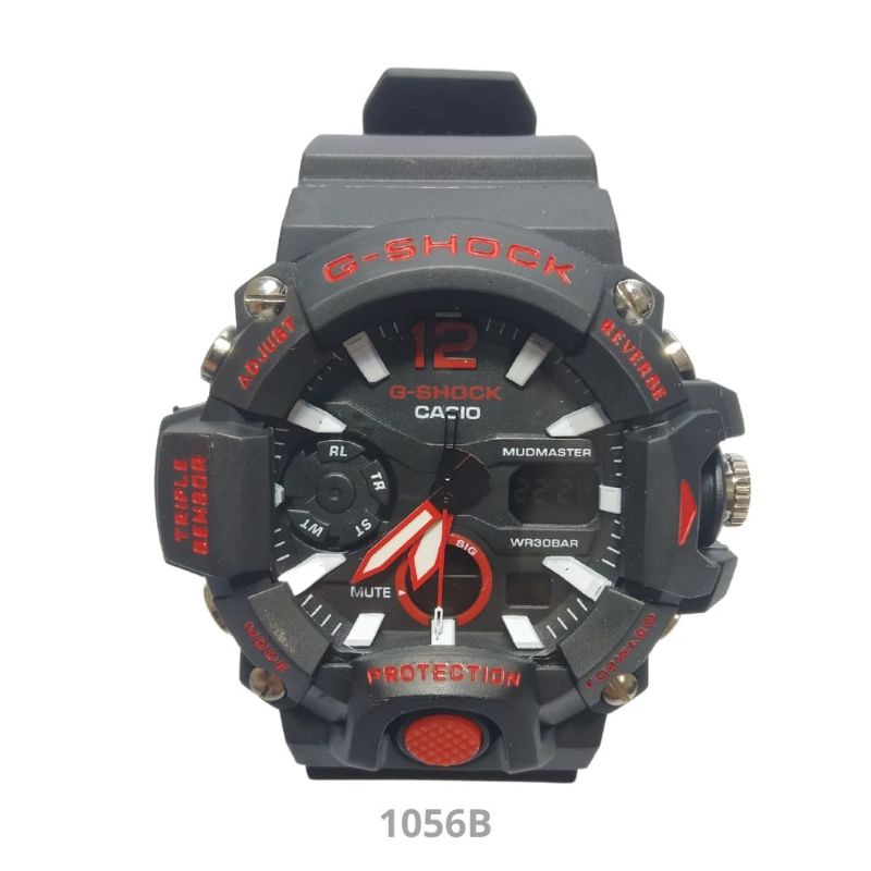 Jam Tangan Casio Gshock 1056 Jam Tangan Terlaris Dualtime Pria