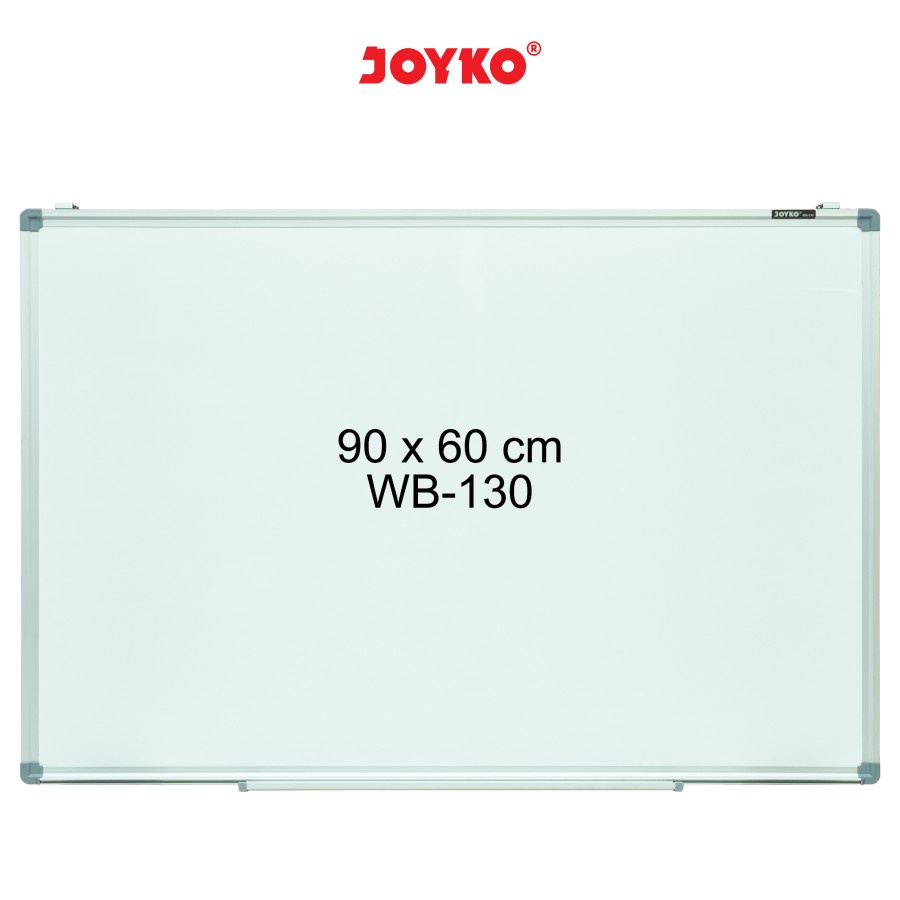 

Whiteboard Papan Tulis Putih Joyko WB-130 (90 cm x 60 cm)