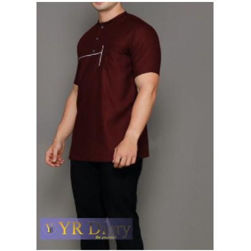 Koko Kurta Palestina Lengan Pendek