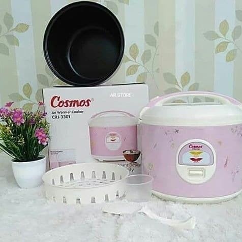 COSMOS MAGIC COM CRJ 3301 / RICE COOKER CRJ3301 NON STICK 1.8L PENANAK NASI