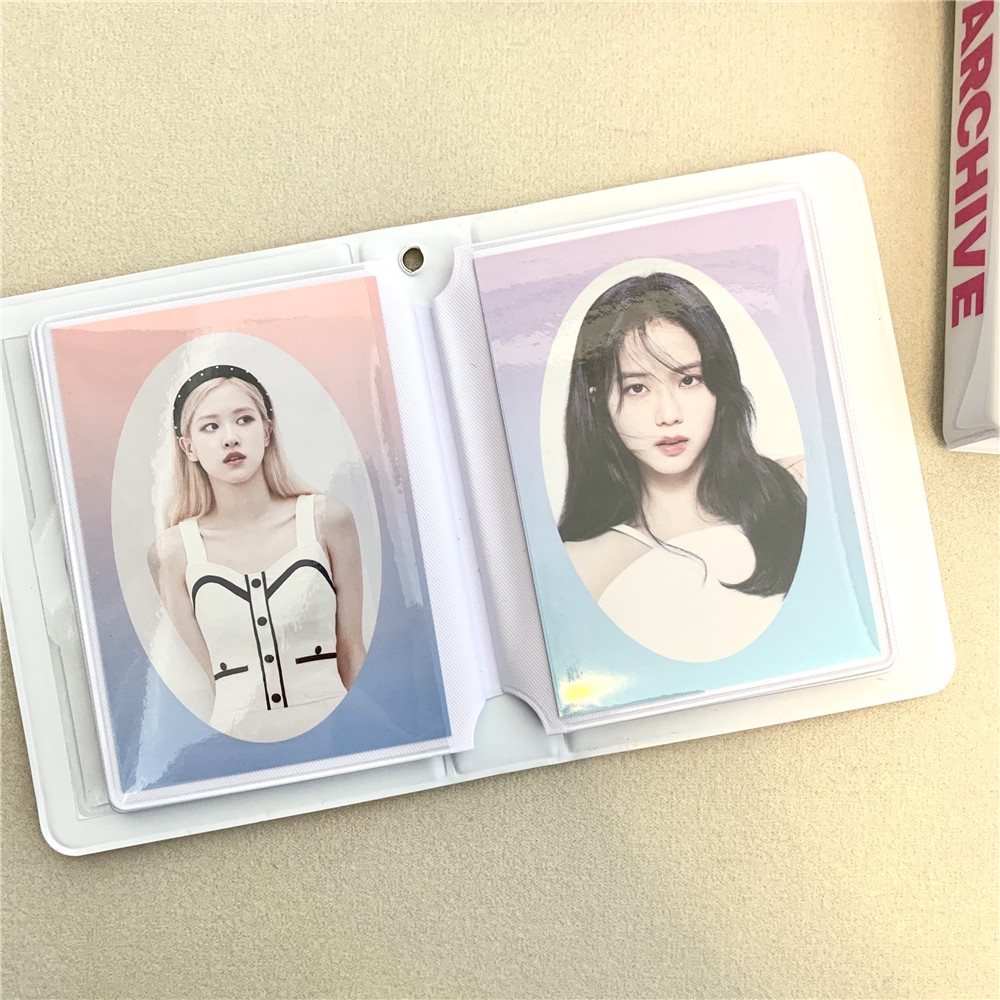Album Foto Polaroid mini 10cm Motif Clover / Hati / Sapi / Bintang / Love Bean Card