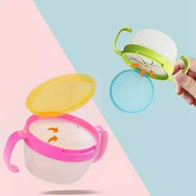 Wadah Snack Bayi - tempat Snack catcher baby - Tempat Penyimpanan Cemilan bayi