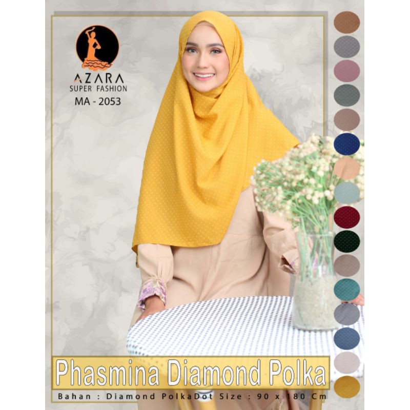 PASHMINA POLKADOT// POLKA CERUTY// ORI BY AZARA