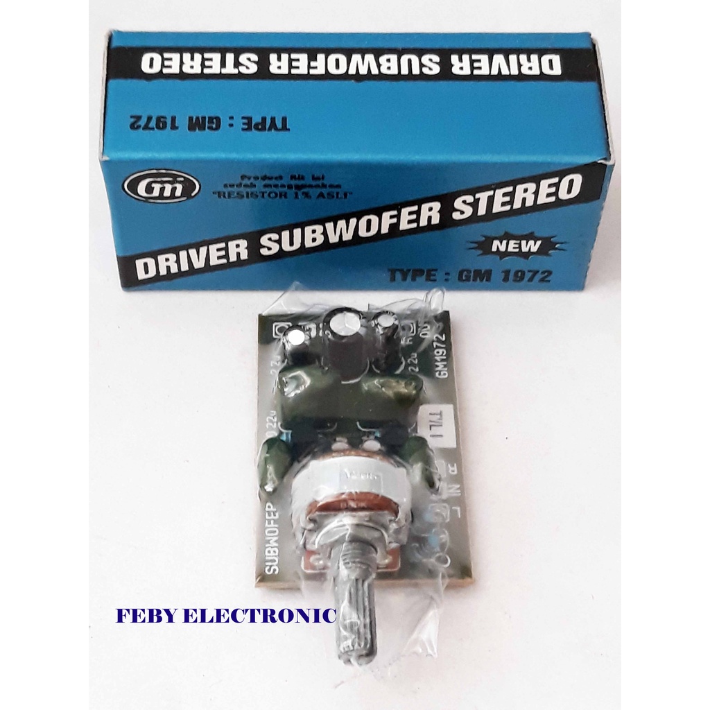 KIT GM 1972 DRIVER SUBWOOFER STEREO