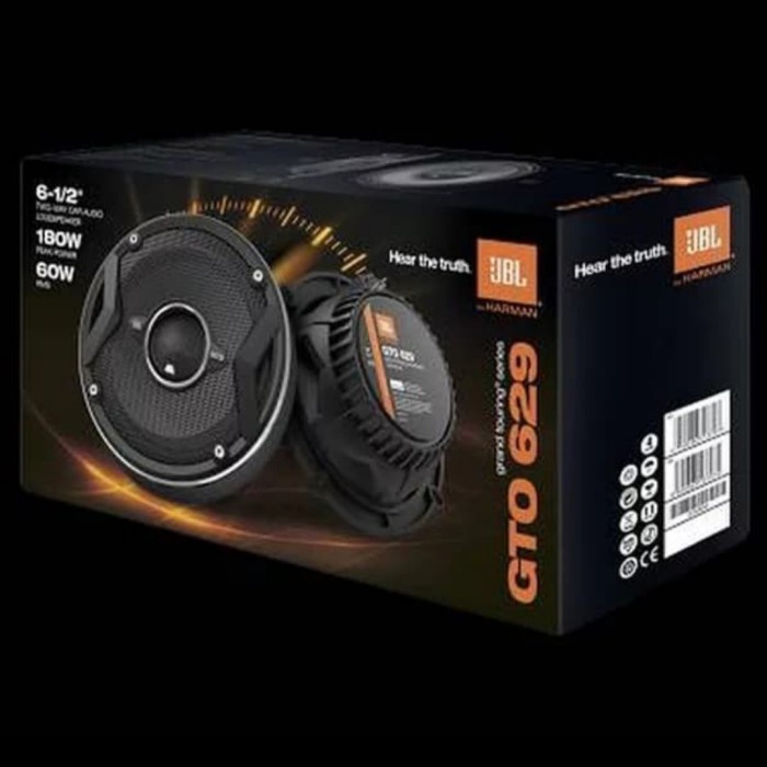 Speaker Jbl - Speaker Mobil 6,5 Inch Jbl Gto 629 Coaxial 1 Set
