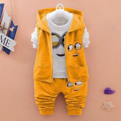 Setelan Anak / Set Anak Usia 3-5 Tahun Jaket + Inner + celana / Set Karakter 3in1 / Setelan Mini