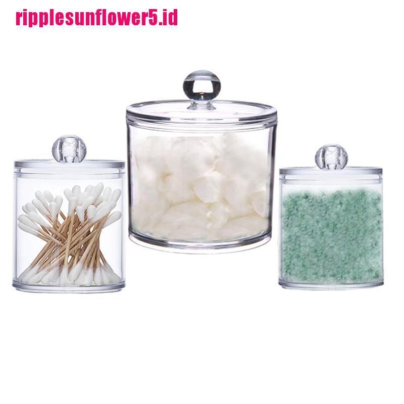 # Kaos T-Shirt Wanita Lengan Pendek Motif Print #Kotak Akrilik Bening Untuk Menyimpan Kapas Kosmetik