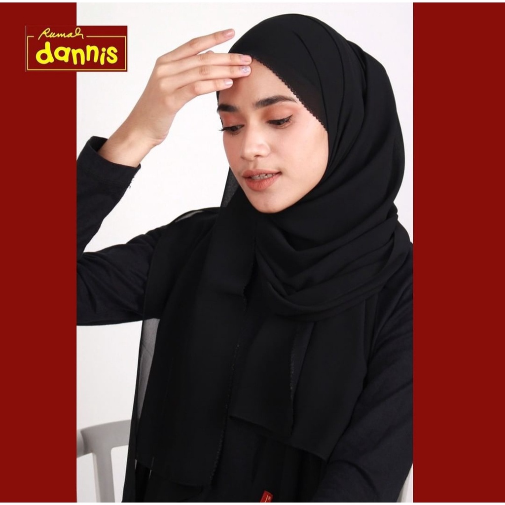 DANNIS PASHMINA JILBAB SEGIEMPAT