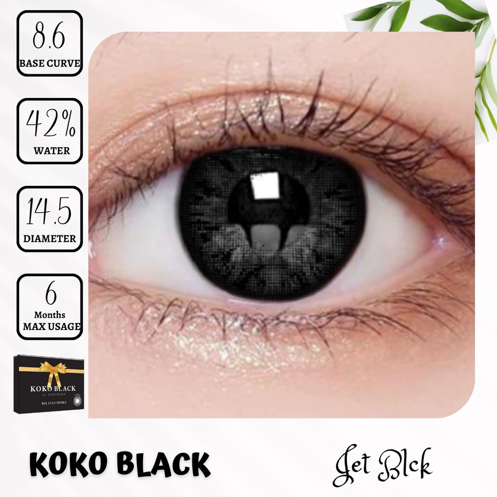 SOFTLENS X2 KOKO BLACK MINUS 3.00 sd 6.00