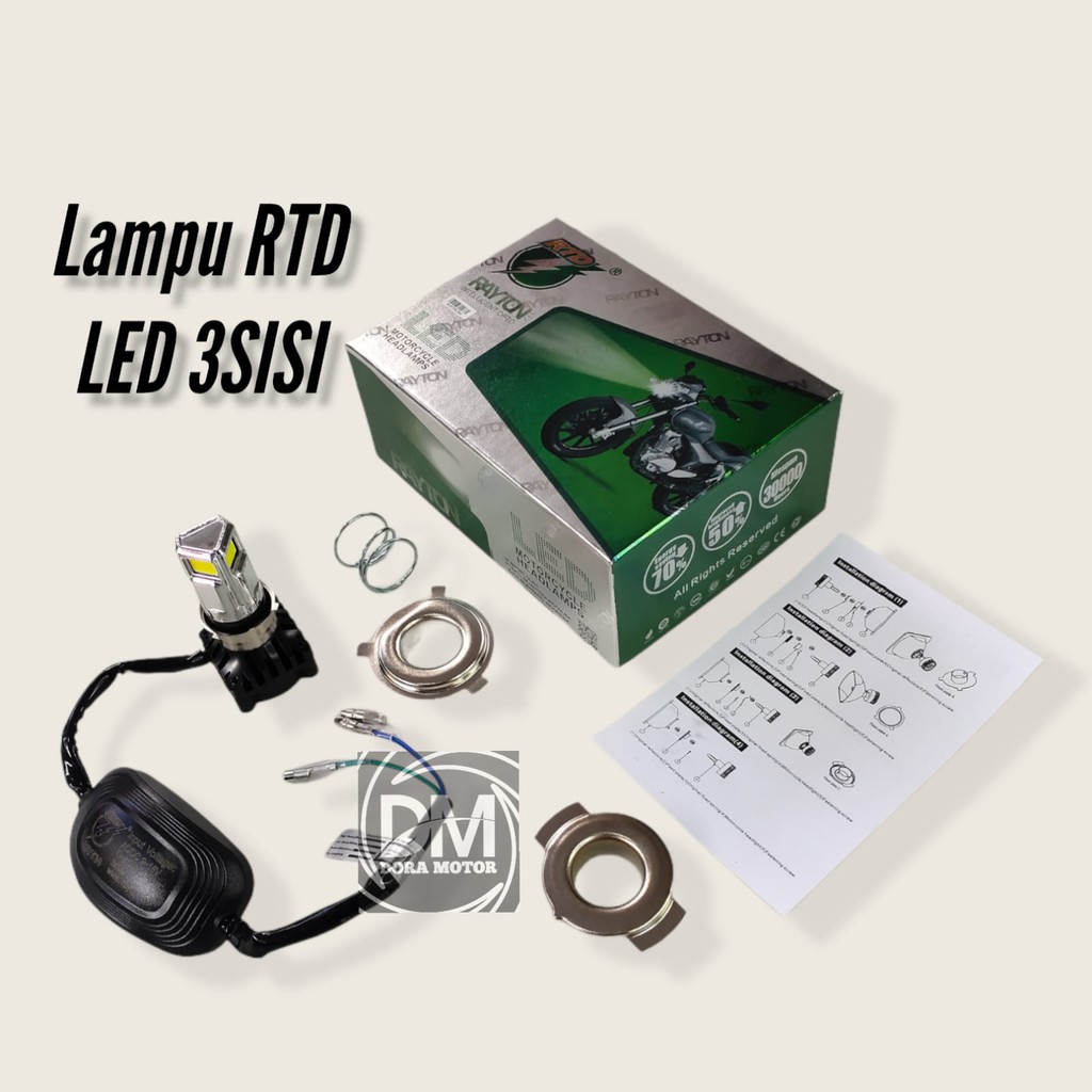 LAMPU LED RTD RAYTON ASLI / LAMPU LED KIPAS ORIGINAL