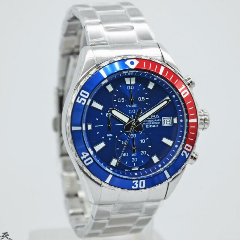 Jam Tangan Pria Alba AM379 AM38 Rantai Original Murah