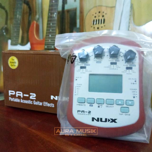 Efek Gitar Akustik Nux PA2