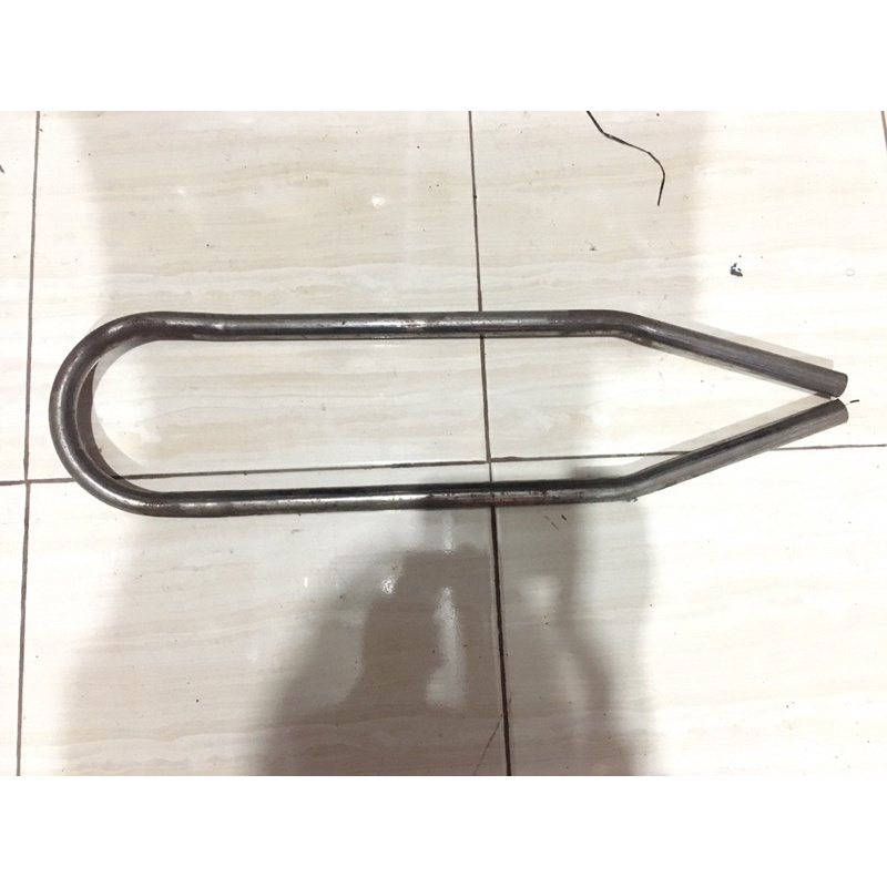 BEGEL U JAPSTYLE PANJANG SEMUA MOTOR BEHEL BESI TEKUK MURAH TEBAL BRATSTLE TROPPER CAFERACER