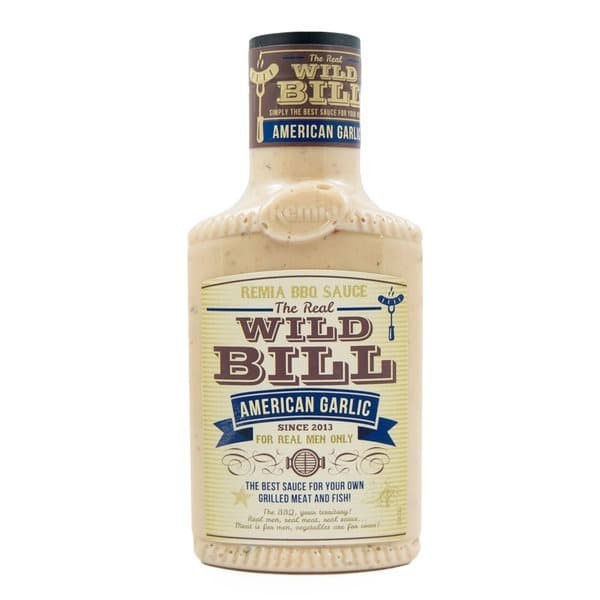 

Remia BBQ Sauce Wild Bill American Garlic 450ml