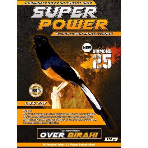 [KODE GMHWU] SUPER POWER DIAMOND - VOER SUPER POWER - PAKAN MURAI - VOER SP - SUPER POWER DIAMOND 25