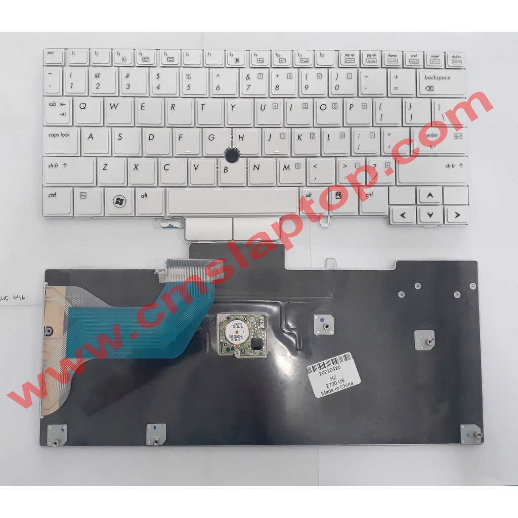 Keyboard HP EliteBook 2740P 2760P 2760 2740 2740V Silver Pointer