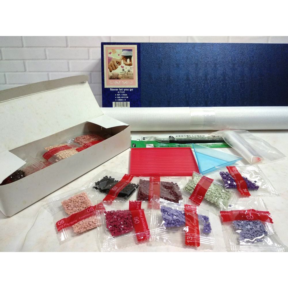 Paket Diamond Painting DOME 170034 Couple Love Romantic