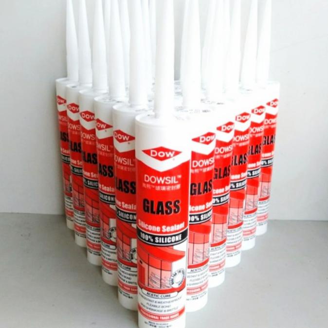 ORDER-KIRIM Dowsil Glass Sealant/Dowsil Glass/DowSil :Clear/Black/White/Grey - Grey
