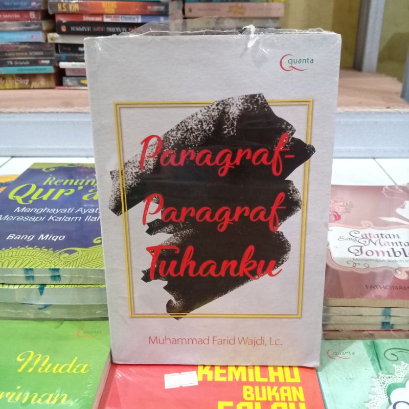 ( PROMO ) Obral buku bacaan islami murah serba 10.000 ( 10rb ) // motivasi islami // novel Islam // pengetahuan Islam // quanta // belanoor-Paragraf tuhanku