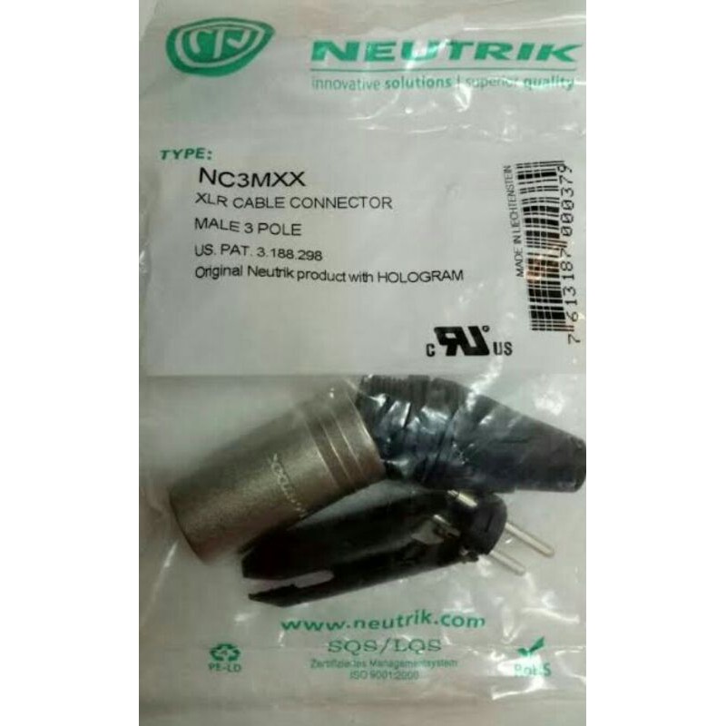 jek canon neutrik/ jek mic/jek audio