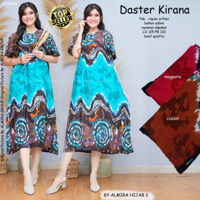 KIRANA DASTER HOME DRESS ALMIRA