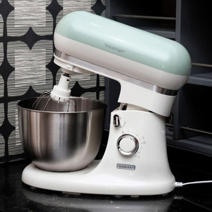 Mixer adonan roti 5,5 liter italy ARIETE desain vintage retro oldish