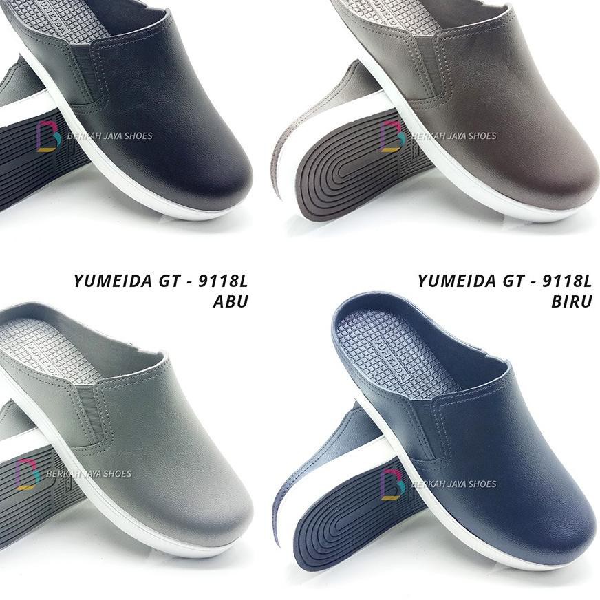 Terjamin. Sandal Selop Pria - Sepatu Sandal Karet Pria - Sandal Selop Karet Pria Yumeida GT 9118 L