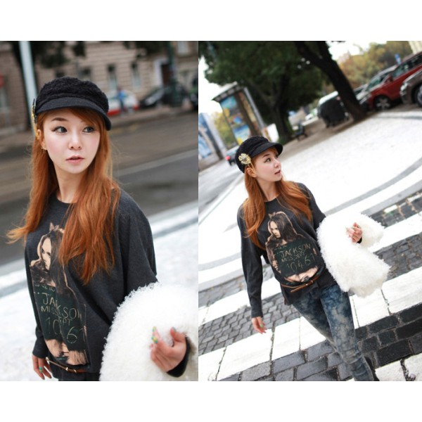 Long T-Shirt Korean Style 322233