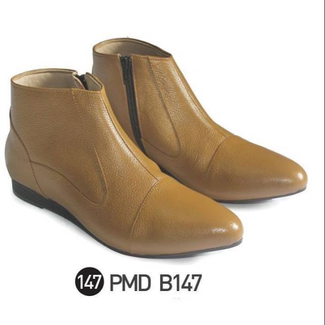 sepatu boot wanita ,sepatu boot perempuan, sepatu pantofel boots wanita ,ankle boot PMD 147