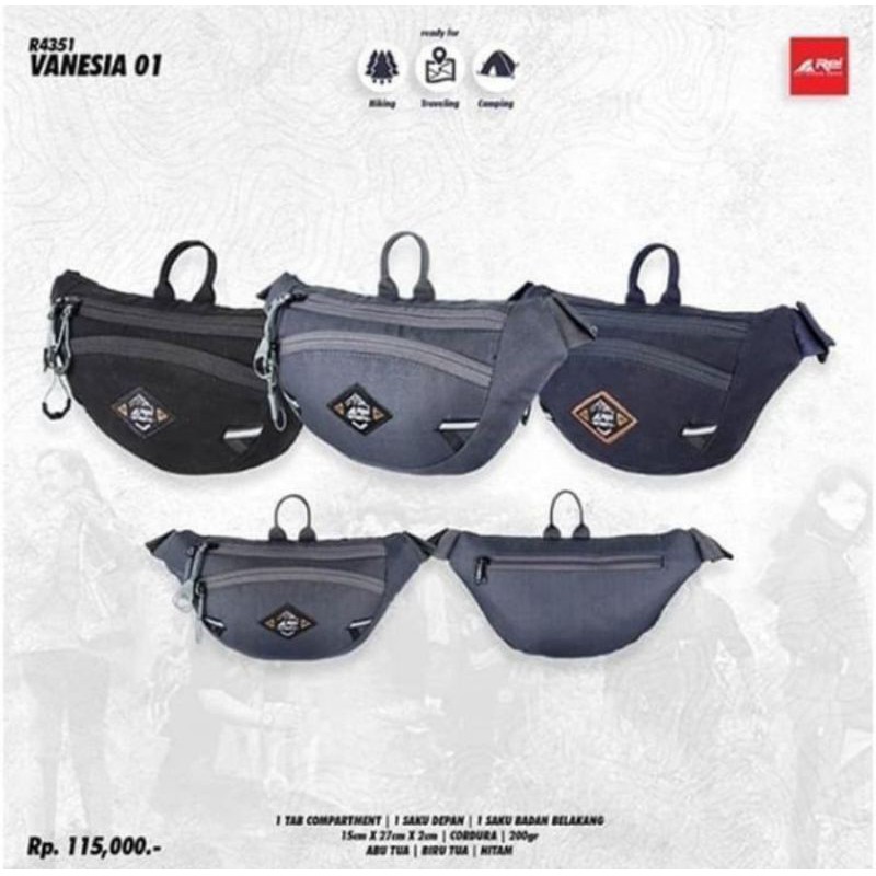 Waist Bag Rei Venesia 01 Tas Pinggang Rei Venesia Original