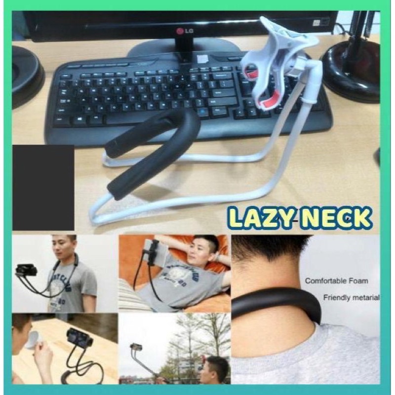 Lazy Bracket neck phone holder Jepit