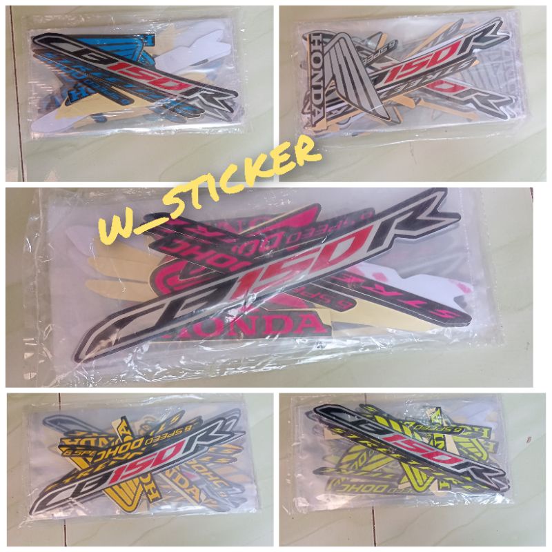 Striping Honda CB150R 2017 Streetfire