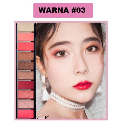 EYESHADOW FASHION 10 WARNA ~ FASHION MATTE EYESHADOW PALLET MAKEUP 10 WARNA