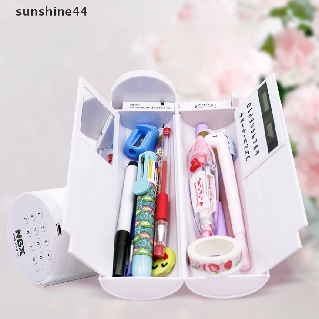 Sunshine Kotak Pensil Elektronik Multifungsi Dengan Password