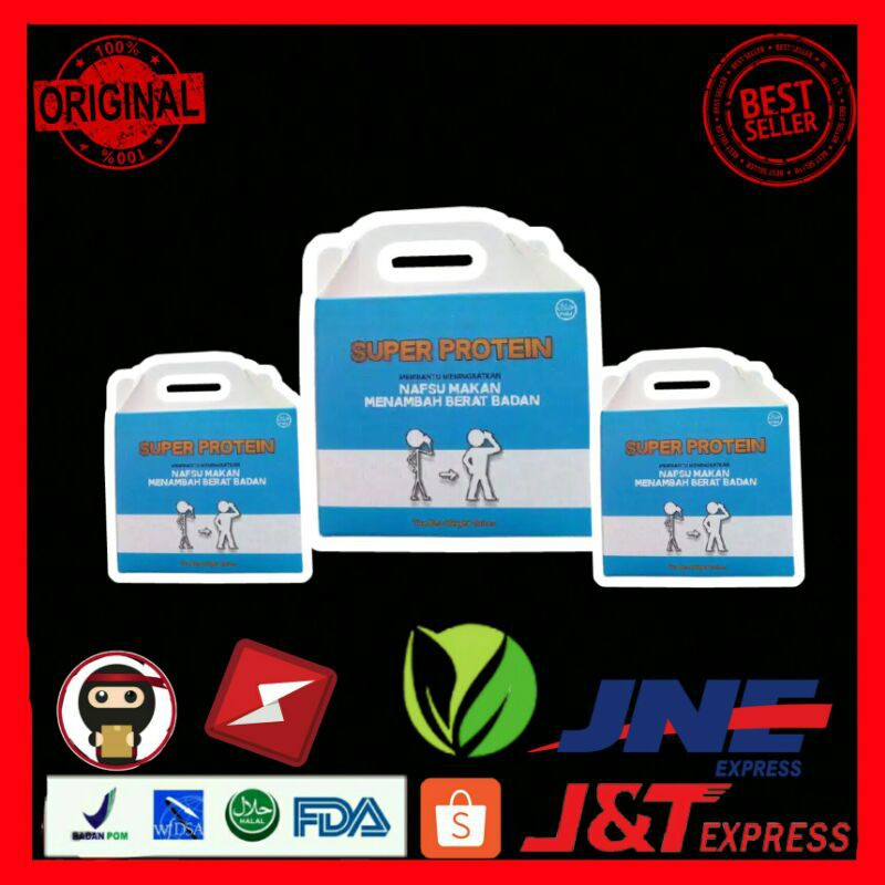 

[ PROMO ] penambah nafsu makan- Super protein original- Susu penggemuk badan | TERMURAH |