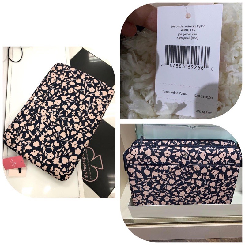 tas kate spade original - Kate spade jae garden universal laptop sleeve