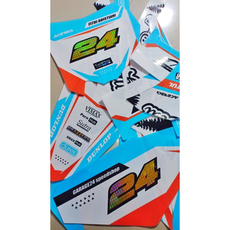 Decal new KLX/Dtracker