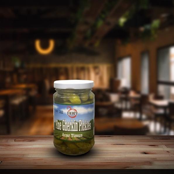 

Terbaru dan terlaris JAWI Fine Gherkin Pickles - Acar Timun Jawi - 330 gr 