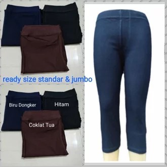 Legging Levis Denim Standar 3/4 Wanita BB 60kg