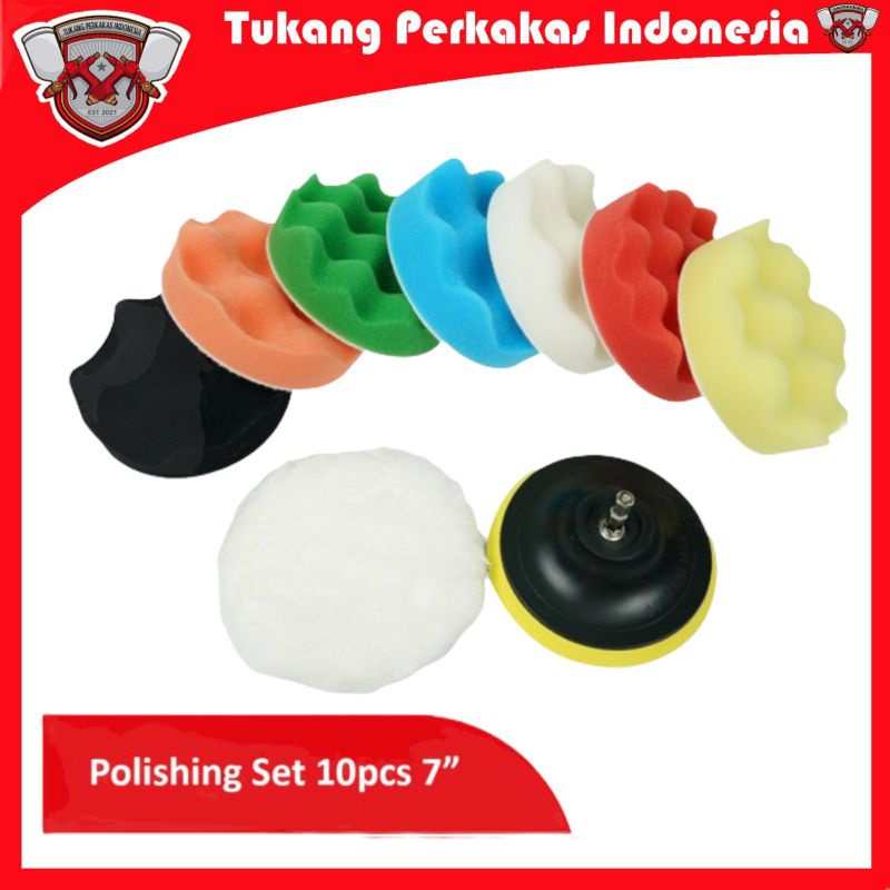 Busa poles set 10pcs Sponge polishing 5&quot; busa polisher busa poles mobil motor