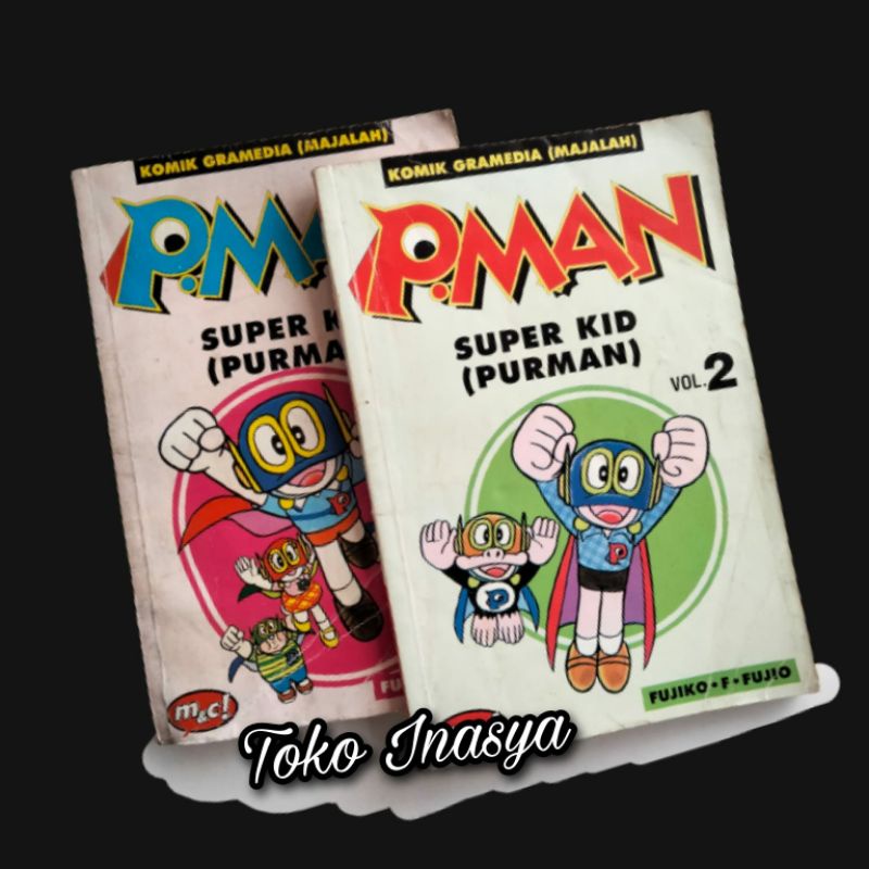 MANGA / KOMIK P MAN (BY FUJIKO F FUJIO) KOMIK PMAN / ORIGINAL