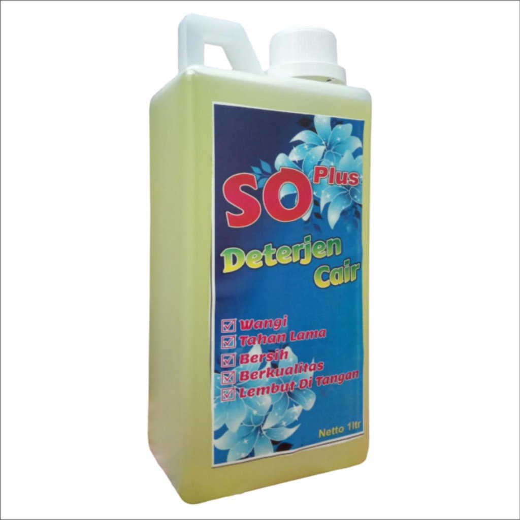 

[COD] Deterjen cair High Quality SOplus Yellow Rose - Netto : 1 Liter