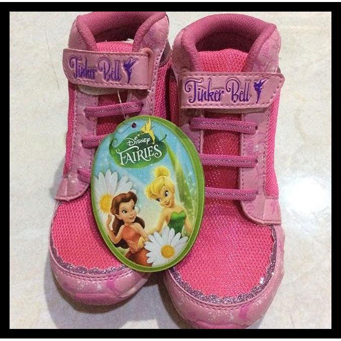 Sepatu Boot Anak Perempuan Disney Fairies Tinkerbell Pink