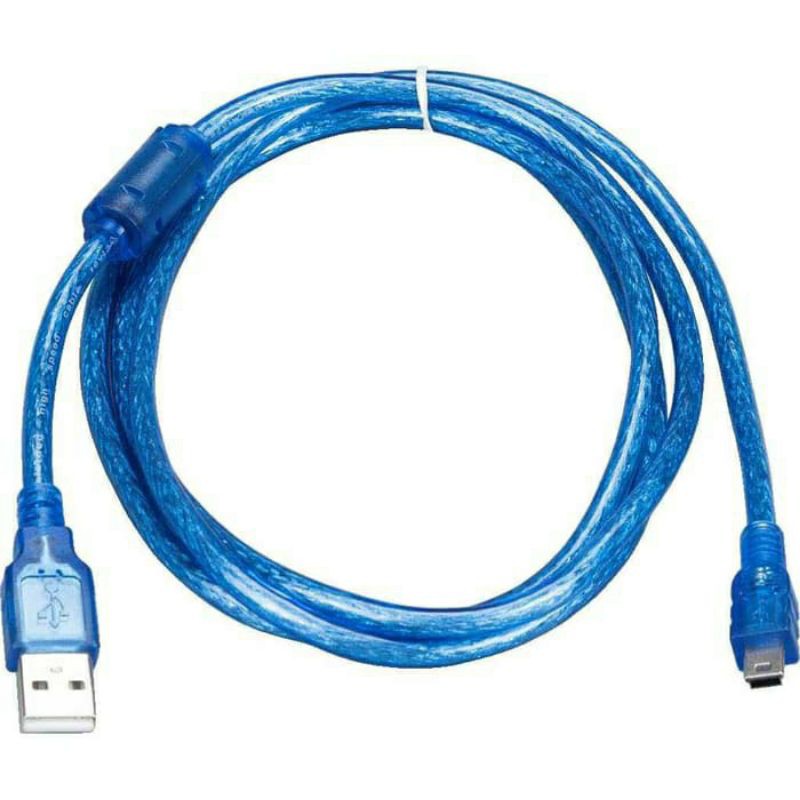 Kabel Charger Usb 5 pin 1.5M Untuk Stik PS3 Ps2 GampePad Bagus Dan Tebal