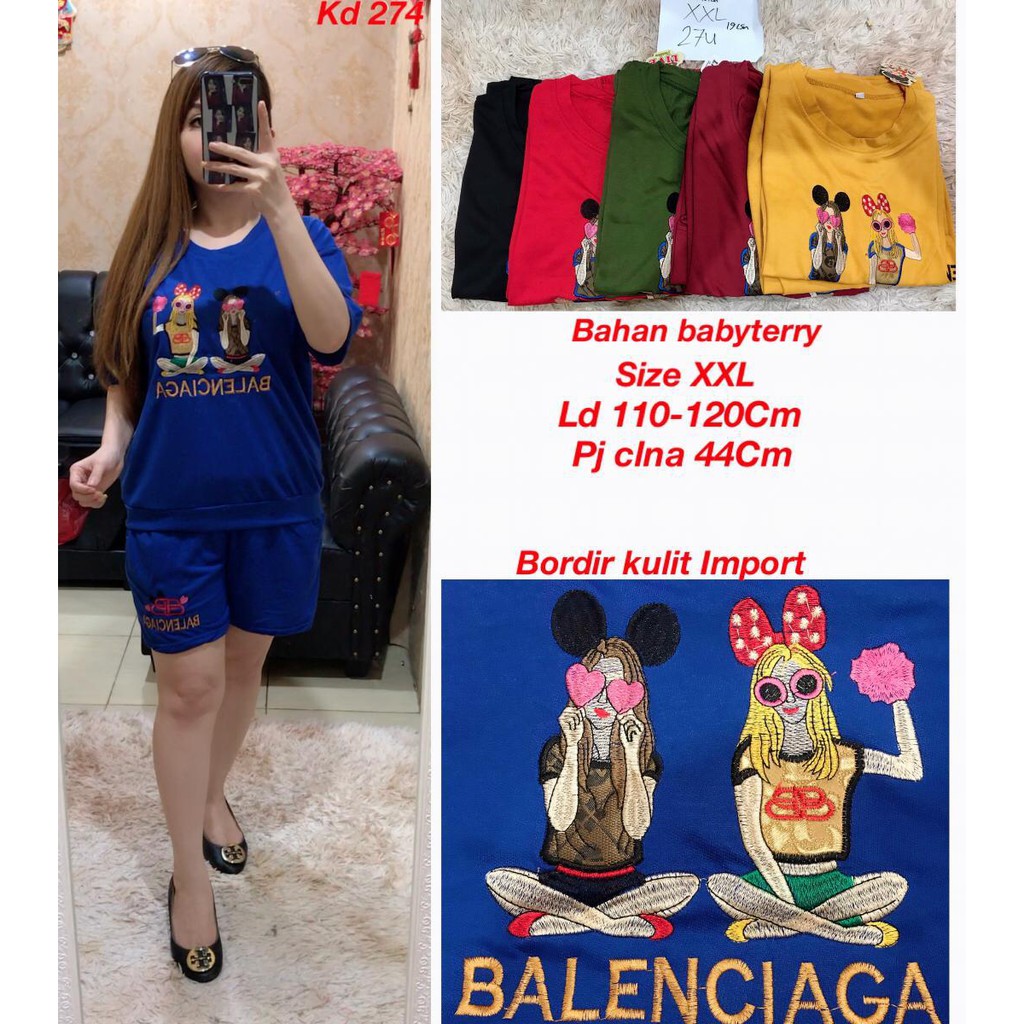 Setelan HP import babyterry JUMBO