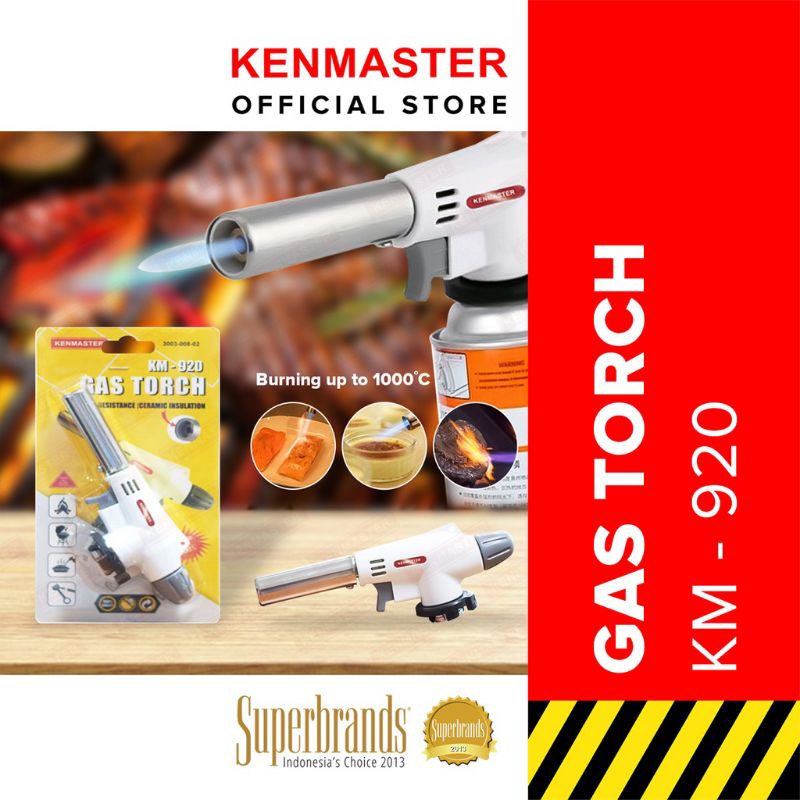 GAS TORCH - Gas Pematik  915  Korek Api Las Auto Ignition Kenmaster dan gas kaleng set